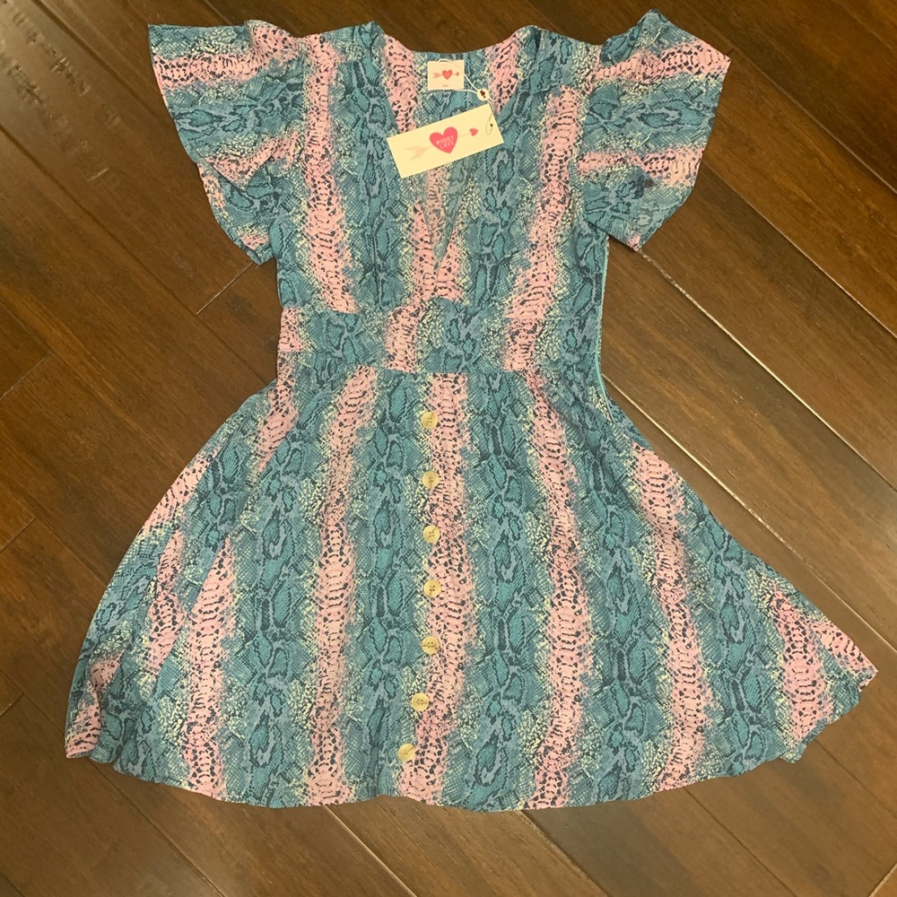 Buddy love new with tags snake print dress